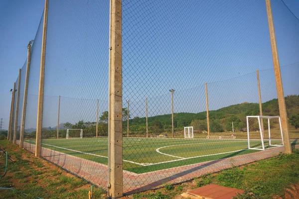 Futsal lub piłki nożnej, boisko do piłki nożnej — Zdjęcie stockowe