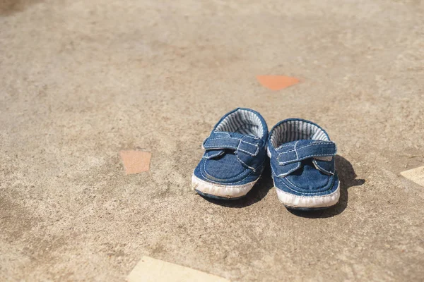 Malé dětské boty — Stock fotografie