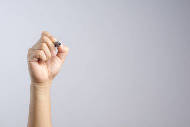 Degrade seviyesi Ayarlamas∂ kalıcı kalem tutan el