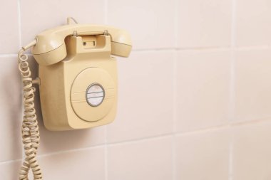 Retro vintage telefonun