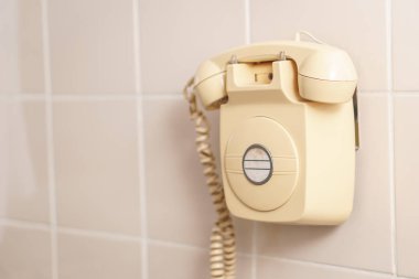 Retro vintage telefonun