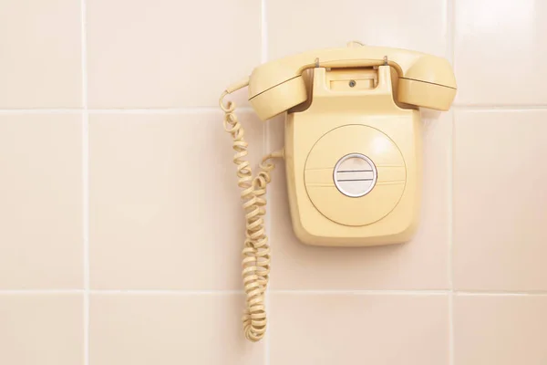 Retro vintage telefon — Zdjęcie stockowe