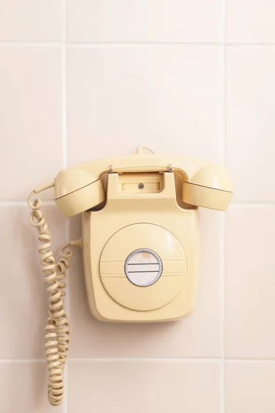 Retro vintage telefon — Zdjęcie stockowe