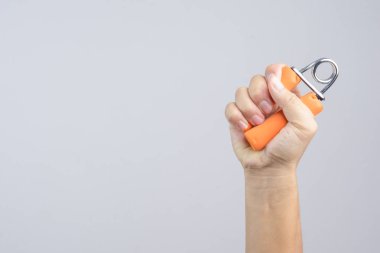 El tutma kullanarak güç egzersiz el