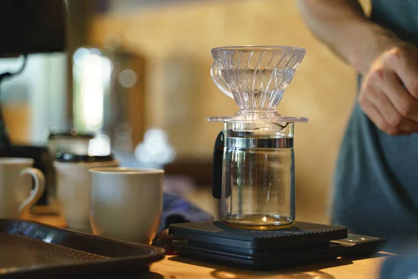 Капельница кофе — стоковое фото