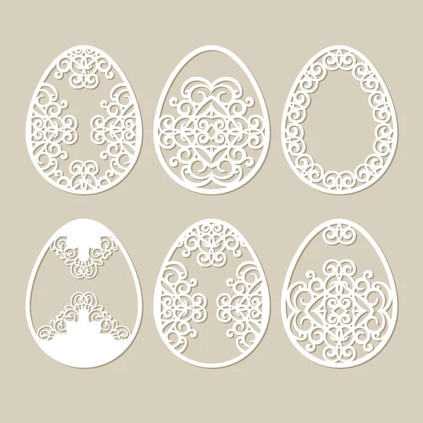 Set stencil easter eggs Stock Vector Image by ©GalinaAlex 143464161