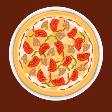 Geleneksel İtalyan pizzası
