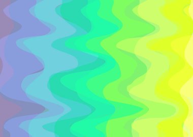 Parlak gökkuşağı renklerinde soyut gradyan arkaplan. Renkli pankart şablonu. Tasarım ilanınız, broşürleriniz, broşürleriniz için kumaş. Kolay düzenlenebilir renkli vektör illüstrasyonu.