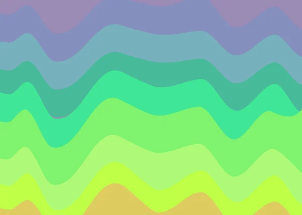 Parlak Gökkuşağı Renklerinde Soyut Gradyan Arkaplan Renkli Pankart Şablonu Tasarım — Stok Vektör