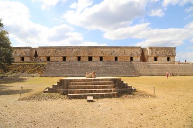 Uxmal Meksika yılında hükümdar tahtına