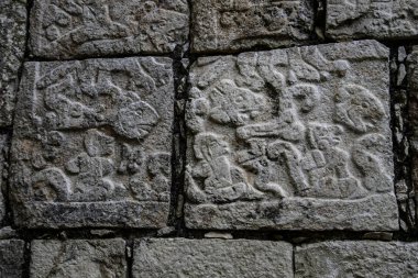 Maya fresk mimari yapıları üzerinde