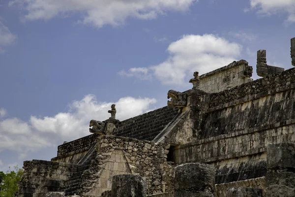 Antiguos Edificios Mayas Chichén Itzeh —  Fotos de Stock