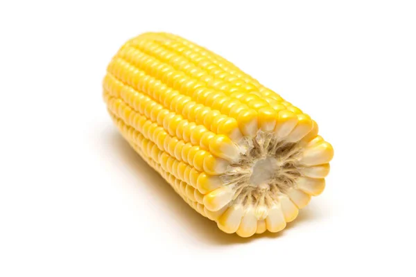 Één maïs geïsoleerd — Stockfoto