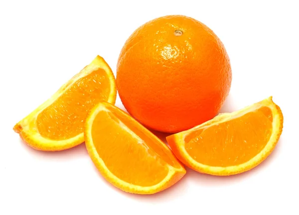 Hele oranje vruchten — Stockfoto