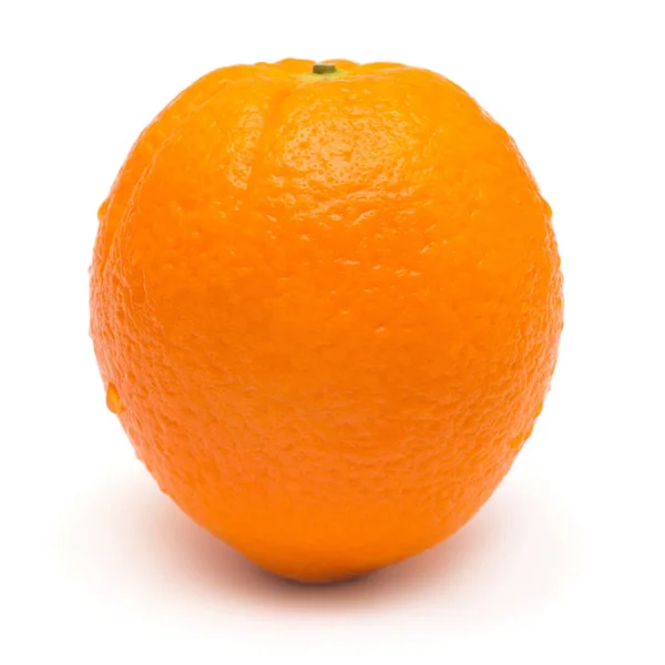 Un fruit orange mûr isolé sur fond blanc — Photo