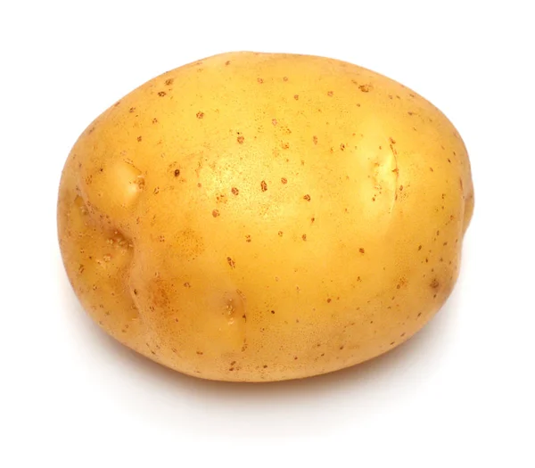 Ung potatis isolerad på vit bakgrund. Skörda nytt. Fulländad — Stockfoto