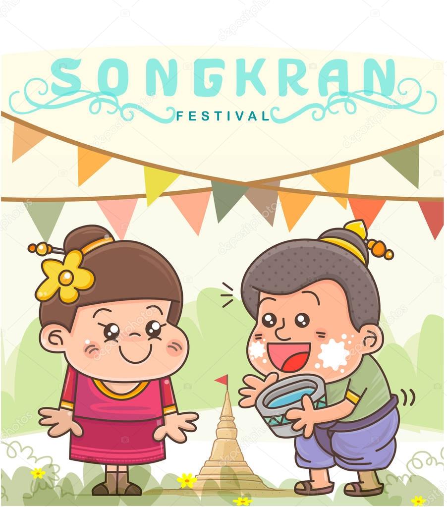 Songkran Festival in Thailand