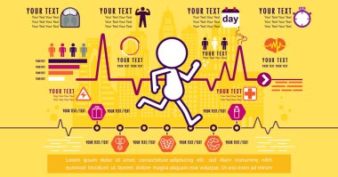 Koşu ve infographics çalıştıran