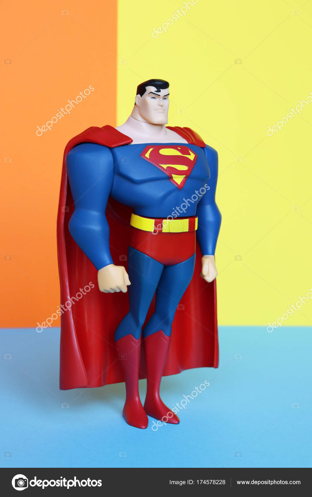 vintage superman action figure