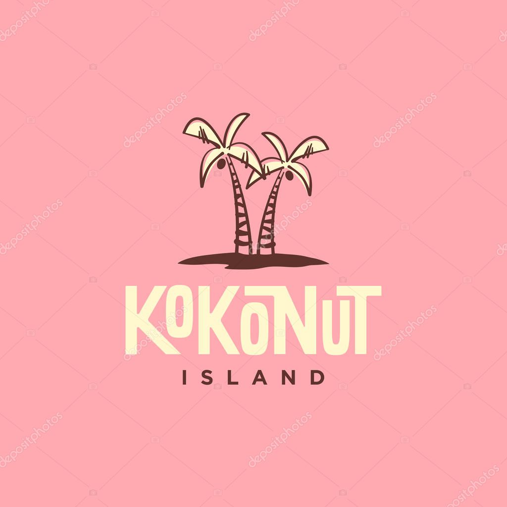 Exotic logo concept design - Vector EPS10.