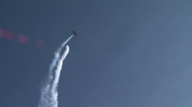 Airshow. Uçaklar havada yapan görünümünü