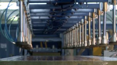 Otomatik olarak hareket paneller yakın çekim