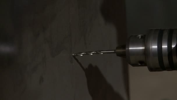 Vue de l'outil à main pour le forage 