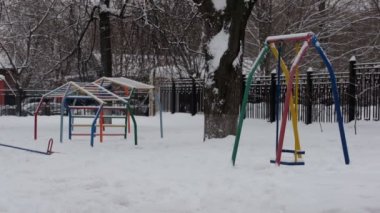 Kimse yürüyüş ile Kış Bahçesi