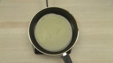 Birinci şahıs bakış küçük börek Kızartma Cook