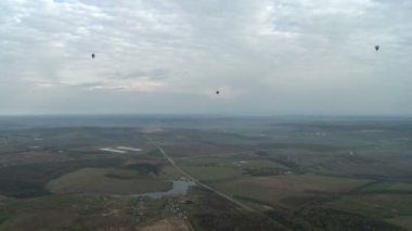 Hava manzaralı alan ve şehir manzara