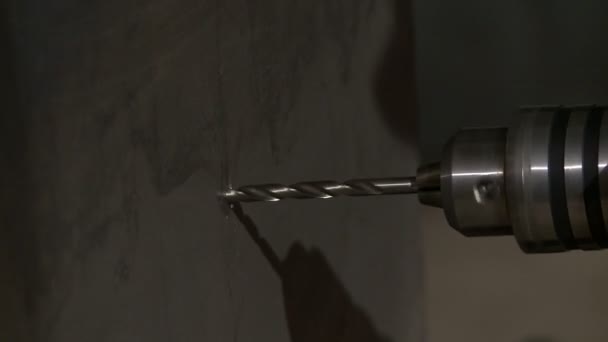 gros plan de forage de puissance 