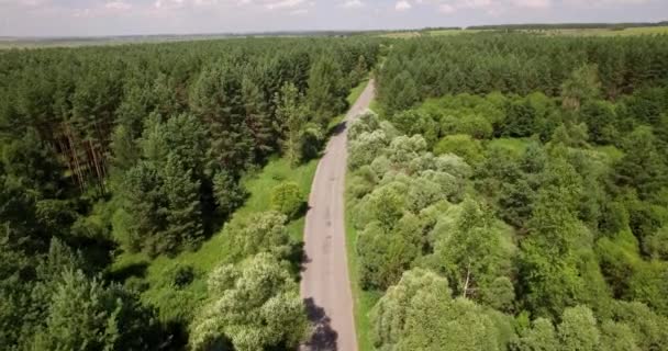 Subúrbio paisagem aérea vídeo — Vídeo de Stock