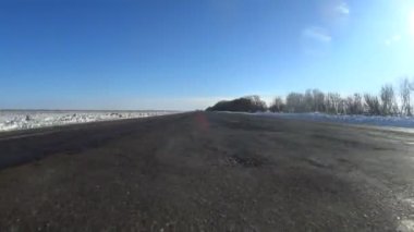 Banliyö yol zaman atlamalı video arabalar
