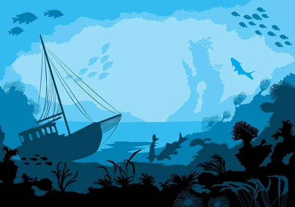 Deniz sualtı dünyasını farklı hayvanlarla