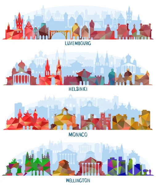 Lüksemburg, Helsinki, Monako ve Wellington