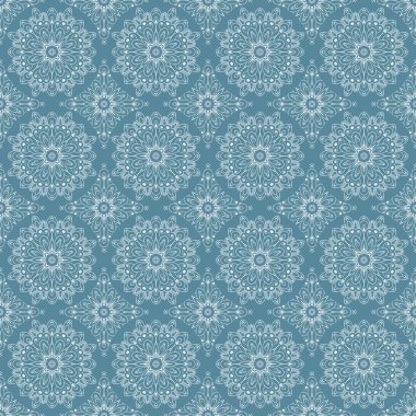 Dairesel süsler ile desen