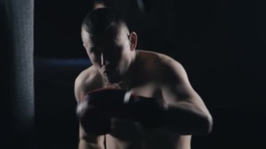 Erkek Boxer boks kulübünde eğitim