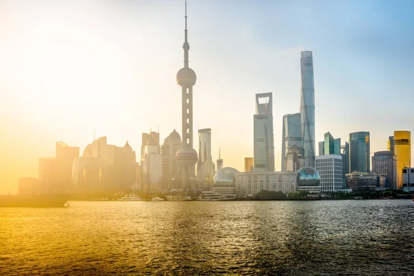 Skyline von Shanghai — Stockfoto