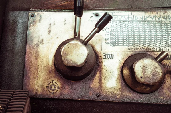 Detail shot of machinery in a factory. — Stock Photo, Image