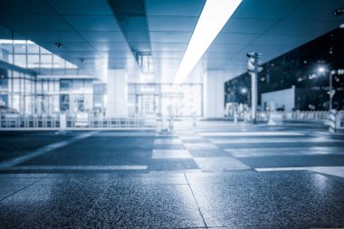 Çin şehri şehir meydanında görünümünü.