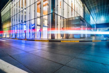 Çin şehir meydanında görünümünü.