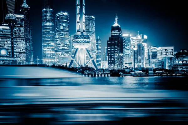 Panorama Szanghaju w Chinach. — Zdjęcie stockowe