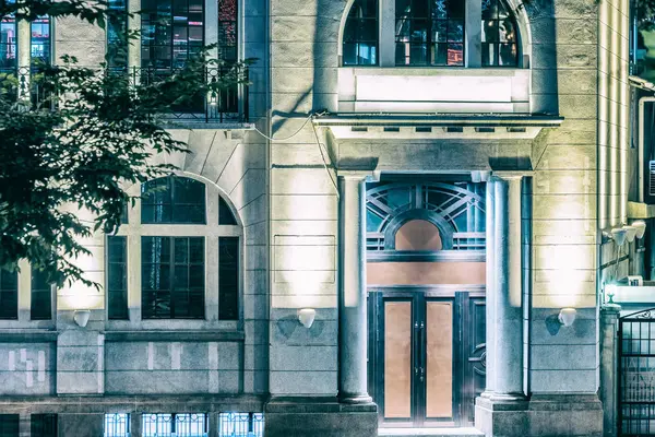 Detail view of vintage architecture in Shanghai,China. — Stock Photo, Image