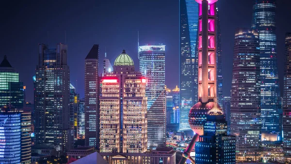 Edificio de rascacielos moderno en Shanghai, China . —  Fotos de Stock