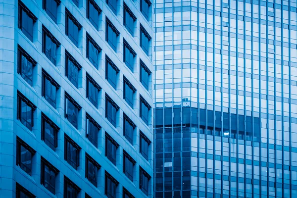 Close-Up Of Modern Office Buildings,Shanghai,China. — Stock Photo, Image