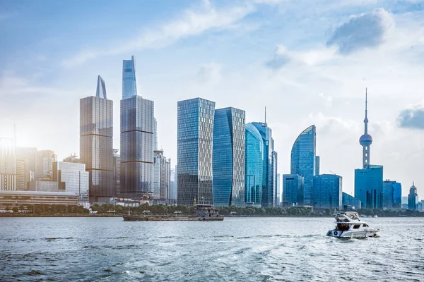 Skyline von Shanghai in China. — Stockfoto