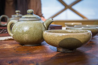 Masada Çince Geleneksel çay seti