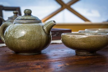 Masada Çince Geleneksel çay seti