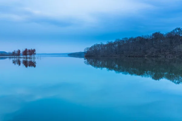 Panoramic view of river in natural park of Xuyu — Stock Photo, Image