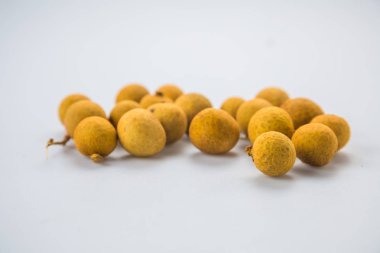 Ayrıntı atış, taze meyve beyaz arka plan